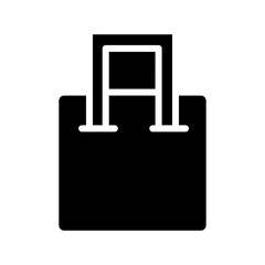 Bag Canvas Shop Glyph Icon