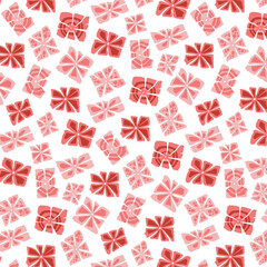 Floral abstract seamless pattern. Tropical Botanical composition. Modern trendy Matisse minimal style. Floral background.