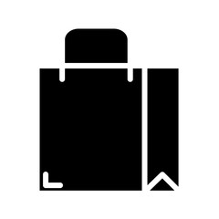 Bag Hangout Tote Glyph Icon