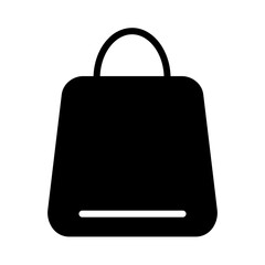 Shop Shopping Bag Glyph Icon