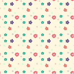 Seamless pattern background Digital Design, Colorful Print Design. This design is suitable for scrapbooking, Machine cutting, Vinyl stickers, stickers, Clothing printing, Printable decorations, Card.