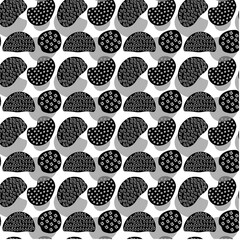 Black and white Digital Design seamless pattern background. This design is suitable for scrapbooking, Machine cutting, Vinyl stickers, decals, Clothing printing, Printable decorations, Card.