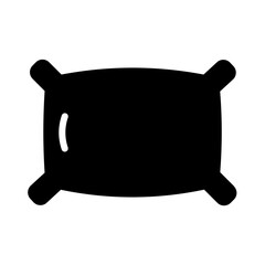 Pillow Sleep Sofa Glyph Icon