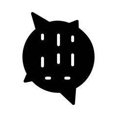 Allergy Aware Fabric Glyph Icon