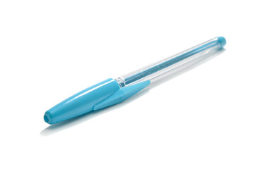 Plastic pen top lid with little hole to prevent choking         