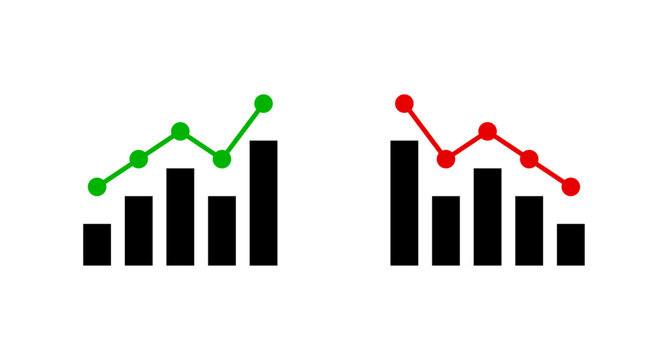Growing and declining graph
