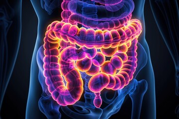 Intestine inflammation, disease, problem. Guts, bowel, medical check up. Gastroenterology