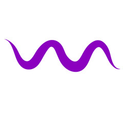 Purple Swirl Line 