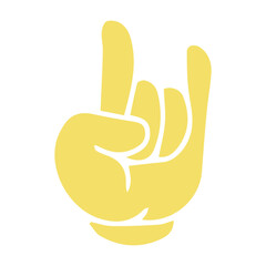 Obraz premium cartoon hand gesture