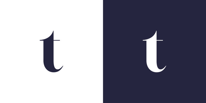 letter t luxury logo design
