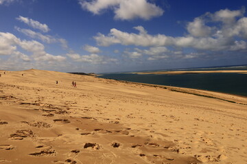 The Dune of Pilat is the tallest sand dune in Europe. It is located in La Teste-de-Buch in the...