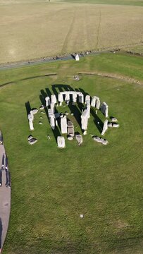 Stonehenge in glorious sunshine
