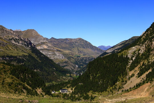 The Cirque of Gavarnie is a cirque in the central Pyrénées, in Southwestern France, close to the border of Spain