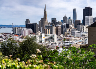 San Francisco city skyline 