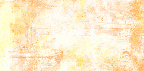 orange grunge backdrop Old distressed wall background. Designed grunge paper texture dirty background. yellow tone background or texture and gradients shadow paper template design texture background.
