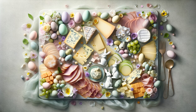 Springtime Delight: A Festive Charcuterie Board for Easter