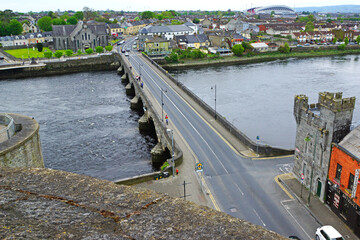 Thomond bridge was completed in 1840 in Limerick, Ireland