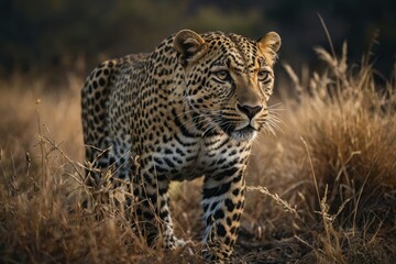 a leopard in the wild