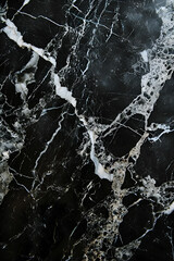 Black granite, black and white marble texture detail pattern high resolution, granite texture -...