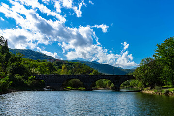 River Crnoevich is a city in Montenegro on the river of the same name or the Black River, not far from the coast of Lake Skadar.