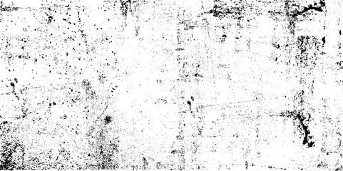 Grunge dark black and white. Texture of cracks, stains, lines. Background black and white city the old walls. Grunge pattern for creating your own textures. Vector