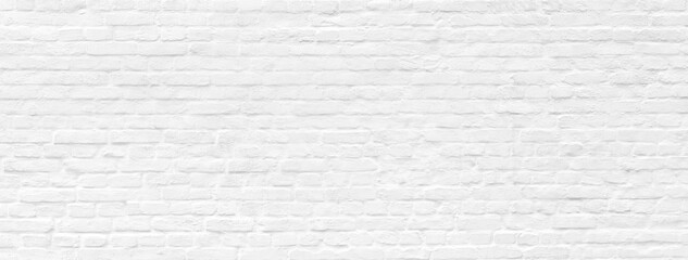 White old brick wall Background. - 748817697
