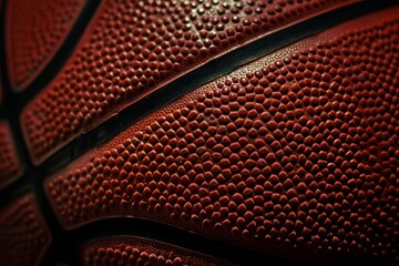 Close up basketball ball, sport theme suitable for greeting card, header, website, flyers preparation for Championship Game