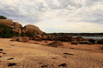 Côte de granite rose is a stretch of coastline in the Côtes d'Armor departement of northern Brittany, France
