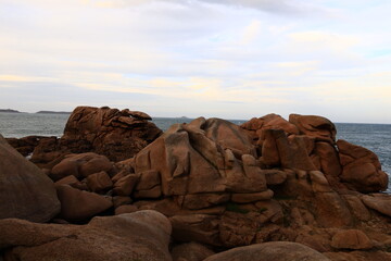 Côte de granite rose is a stretch of coastline in the Côtes d'Armor departement of northern Brittany, France