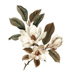 White magnolia  - 1