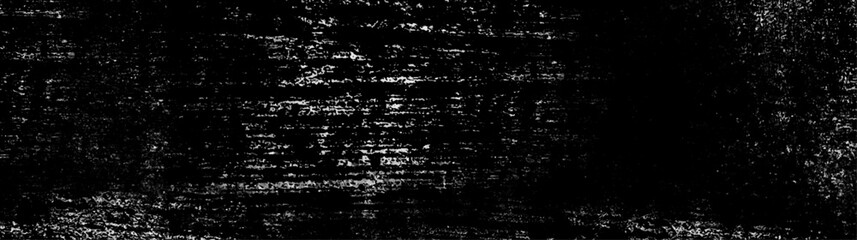 Obraz premium Abstract old wall surface on black background textrue with white scratches and crackes. Dust and scratches design decorate the floor tiles and home. Vintage grunge scratched background, overley, 
