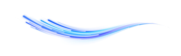 Abstract light lines of movement and speed in neon color. Abstract neon light rays vector png background.  © ANATOLII