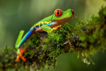 red eyed frog