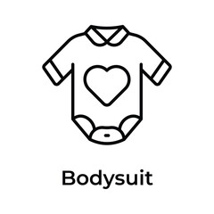 Have a look at this amazing icon of baby suit in trendy style