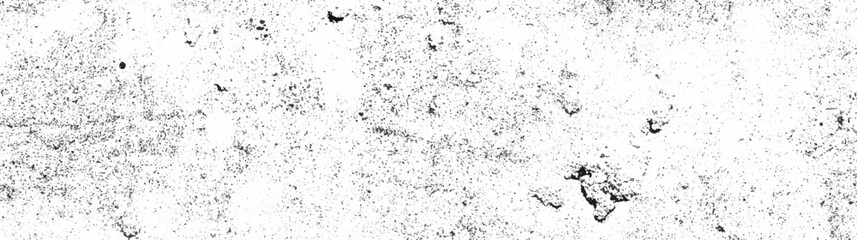 Abstract texture dust particle and dust grain on white background. Grunge texture white and black. 
scratches to create distressed effect. old crackes grunge paper textrue, vector, illustration. - obrazy, fototapety, plakaty