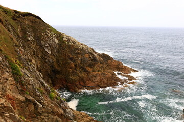 View from the Tip of Corsen in the Plouarzel Commune, Finistère, Brittany