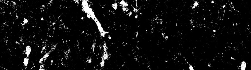 Abstract old wall surface on black background textrue with white scratches and crackes. Dust and scratches design decorate the floor tiles and home. Vintage grunge scratched background, overley, 