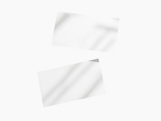 Floating elegant business card mockup background