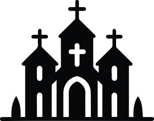 Church Icon Isolated