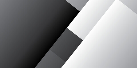 Black and white abstract geometric background. Vector illustsration.
