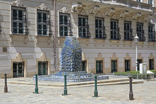 Lapis Lazuli Fountain in Vienna Austria