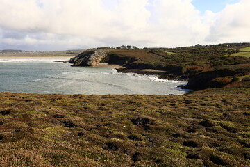 The Cap de la Chèvre is the southernmost point of the Crozon peninsula in western Brittany in France