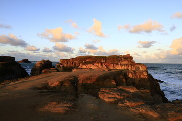 The peninsula of Quiberon is a French peninsula located in Morbihan, Brittany