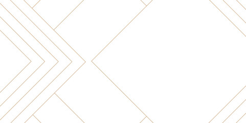 Abstract white and gold background design with layers of Geometric squares with digital connection of lines.vector futuristic digital landscape with lines.Futuristic geometric shape realistic lines
