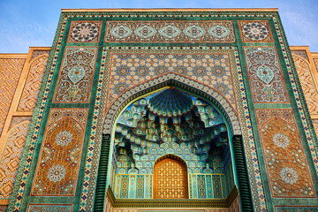 Samarkand Eternal city complex in Uzbekistan