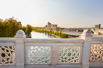 Samarkand Eternal city modern complex in Uzbekistan