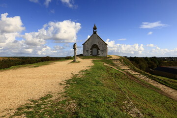 The Saint-Michel tumulus is a megalithic grave mound, located east of Carnac in Brittany, France