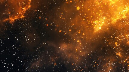 Give me a Golden high quality cosmic style gradient background