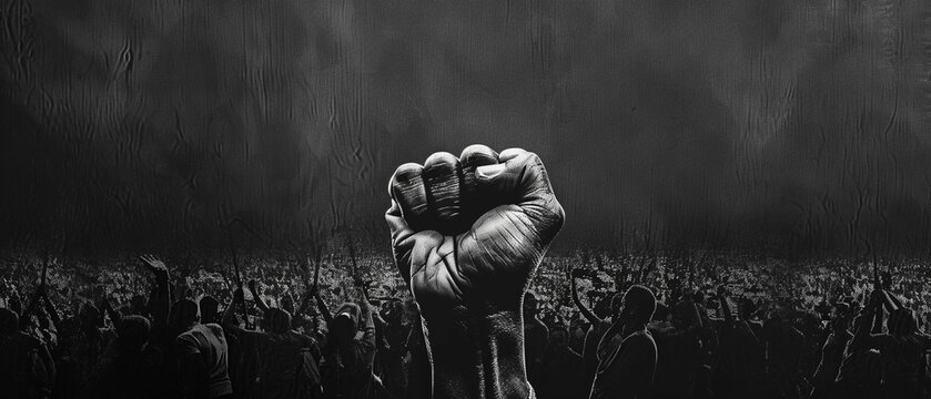 Fist protest hand activist people social fight crowd civ 6