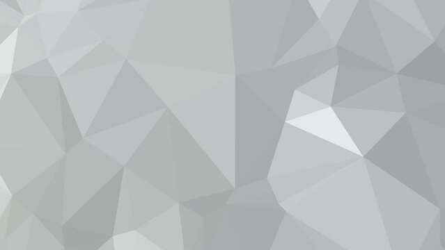Colorful Speedways: Abstract Motion Patterns with Low Poly Triangles Across the Screen